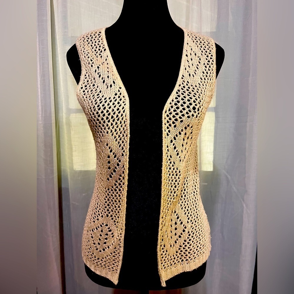 Vintage Crochet Vest